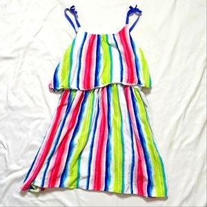 Size 12-14 Girl's Ruffled A-line Nautica Dress